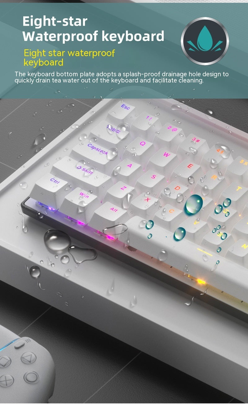 RGB Light-emitting Portable Keypad