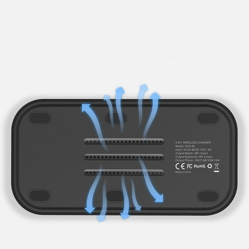 Magnetisches 3-in-1-Wireless-Ladegerät