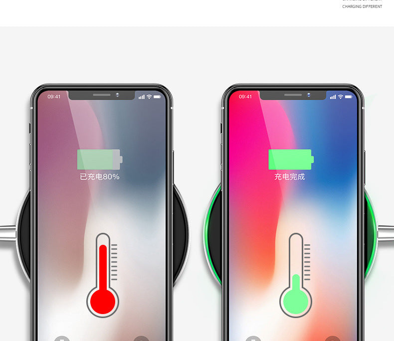 Drahtlose Ladegerät Für I-Phone Schnelle Drahtlose Lade Pad Für Sam-sung Hohe Geschwindigkeit